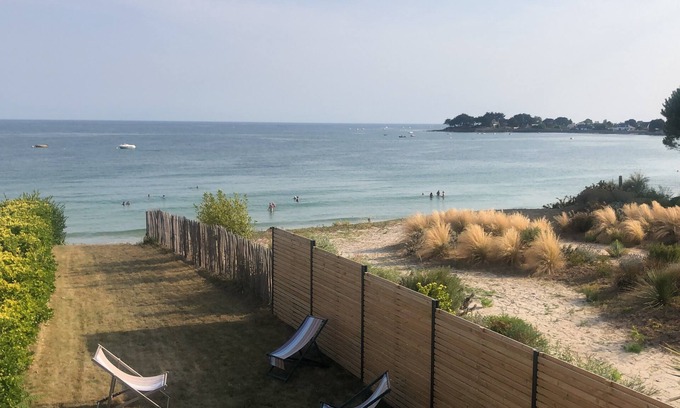 Loctudy Casa | Maison moderne 3 chambres sur la plage avec accès privé