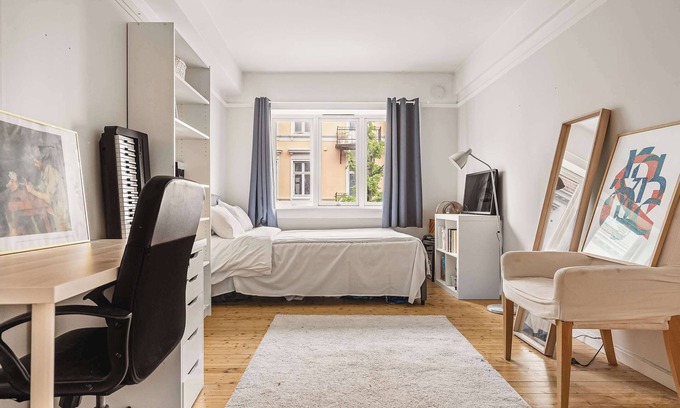 Bergen City Centre Apartamento | Modern 3Bedroom l Balcony l 2mins to Nygardsparken