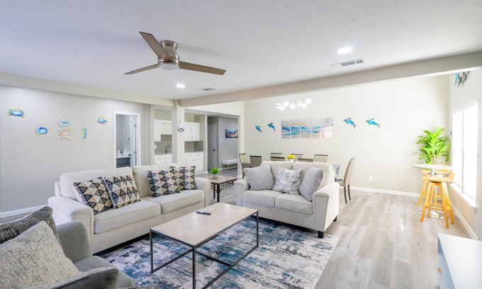 The Colony Casa | Modern 3BR+Office Home w/ Backyard, Near Lake & Grandscape, 30-Night Min #42276