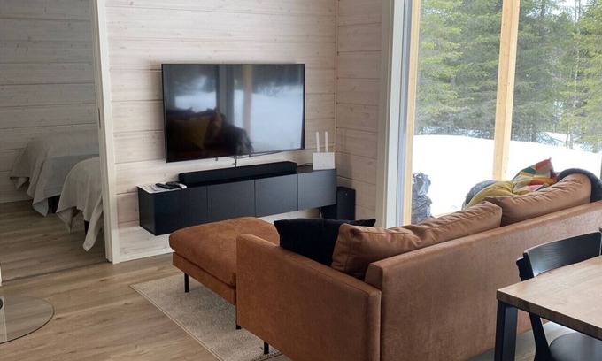 Rukatunturi Villa | Modern 3BR Villa Retreat in Ruka with Private Sauna & Near Ski Slopes