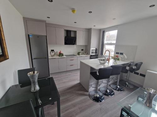 Caversham Apartamento | Modern 4 BR flat with 4 ensuites in central Reading