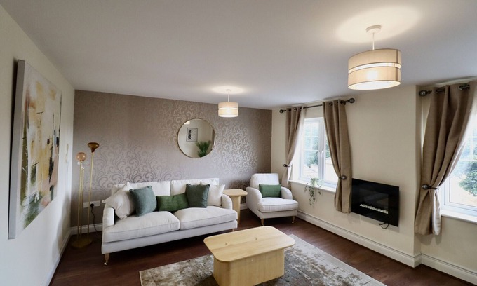 Bray on Thames Chalet De Esquí | Modern 5-Bedroom House in Maidenhead