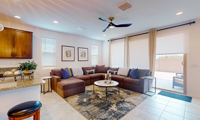 Goodyear Casa | Modern 55+ home with community pool, clubhouse, gym, pickleball