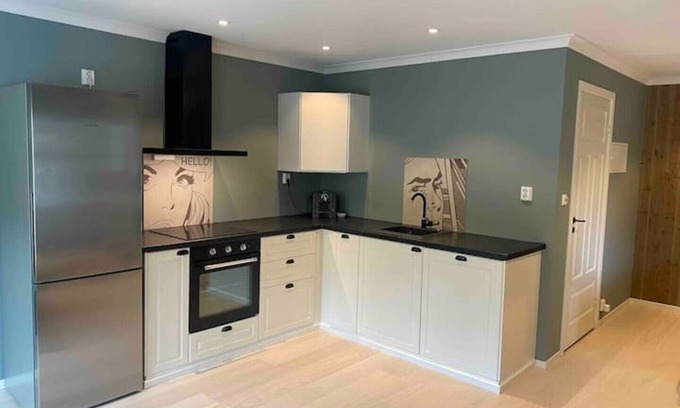 Sandefjord Apartamento | Modern and Well-equipped Apartment Close to the City Centre
