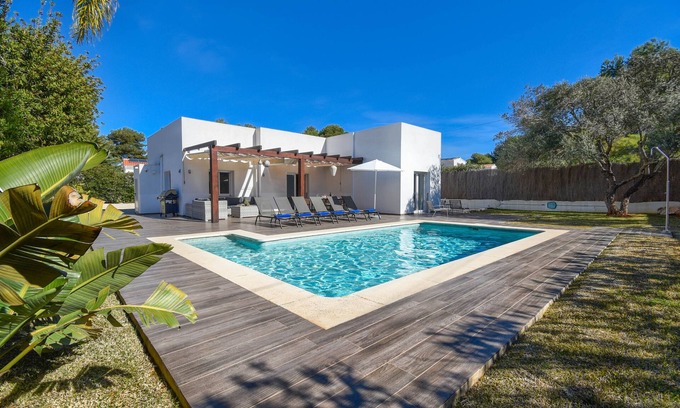 Costa Nova Villa | Villa moderna y confortable en Jávea, Costa Blanca, España con piscina privada para 4 personas