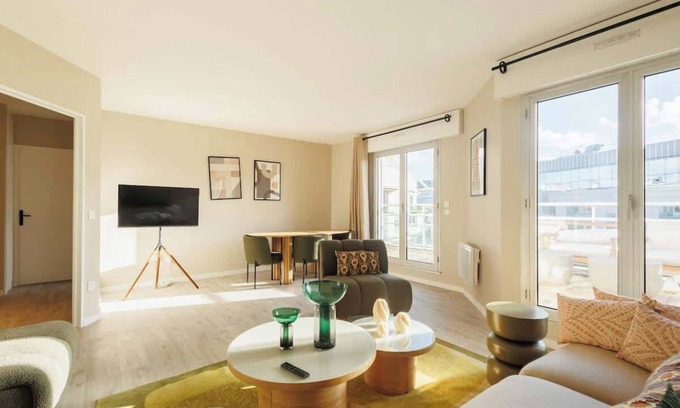 Billancourt–Rives de Seine Apartamento | Modern apartment with terrace - near Paris