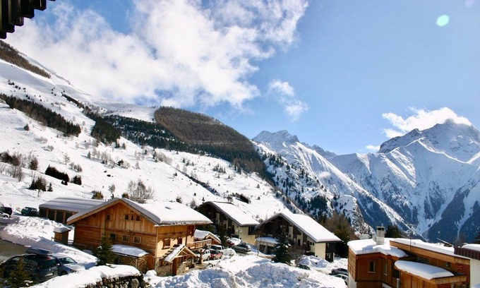 Les Deux Alpes Apartamento | Apartamento, Les 2 Alpes, vistas panorámicas del glaciar, a pie de pista, 200 m. telesilla rápido