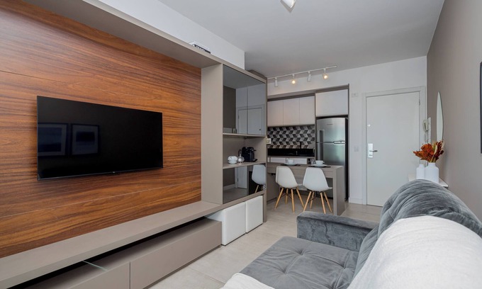 Matriz Apartamento | Modern apartment in Batel opposite Curitiba shopping mall