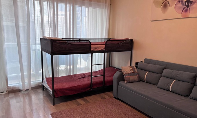 Za'abeel 2 Apartamento | Modern apartment in fantastic Dubai with AC, WiFi