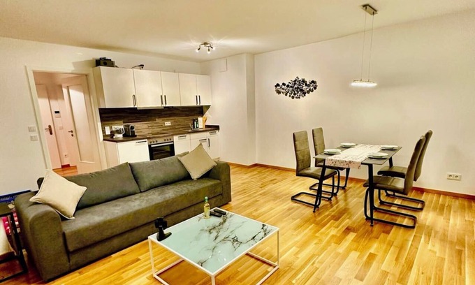 Wilsdruffer Vorstadt/Seevorstadt-West Apartamento | Modern apartment in the center with large terrace