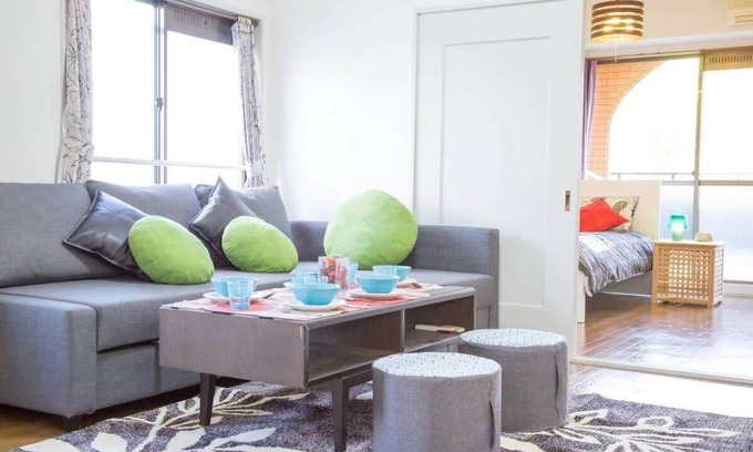 Hiroshima City Centre Apartamento | Modern Apartment near Hiroshima Station for 5 ppl