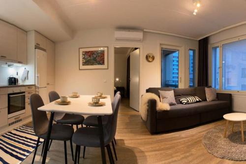 Turku Apartamento | Modern apartment with sauna, balcony and parking A17