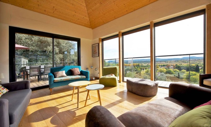 Corconne Casa | Casa de madera ecológica moderna del arquitecto.