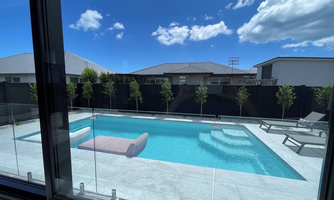 Papamoa Beach Casa | Modern Beachside Oasis with Private Heated Pool - Pet Friendly!