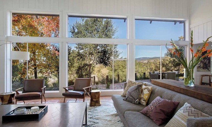 Santa Rosa Casa | Modern Bennett Valley Home With Privacy and Views