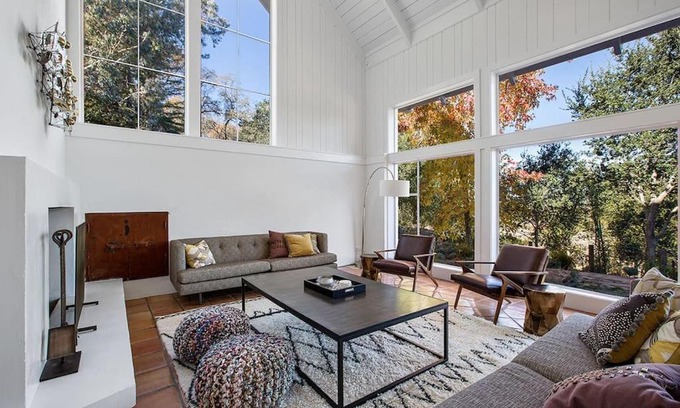 Santa Rosa Casa | Modern Bennett Valley Home with Privacy and Views