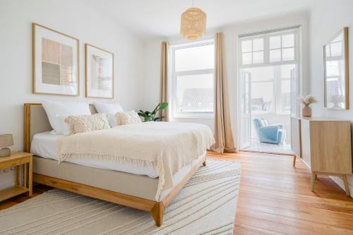 Pries Apartamento | Modern Boho auf 145qm, 9 Gäste, Strandnah & Familienfreundlich