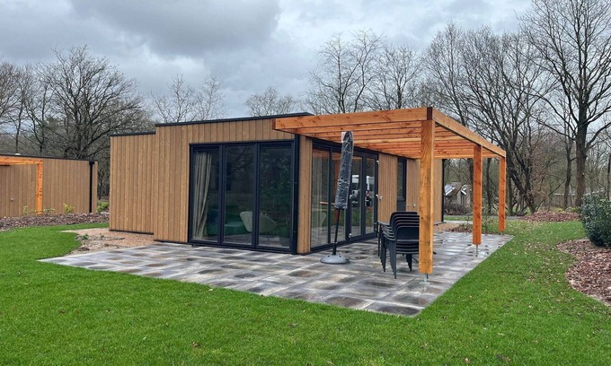 Ruinen Chalet De Esquí | Chalet moderno cerca de tres parques nacionales