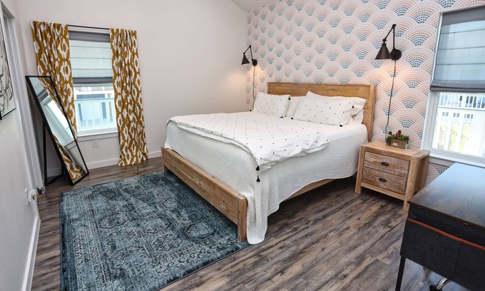 Galveston Cabaña | Modern Chic Cottage steps to the Beach!