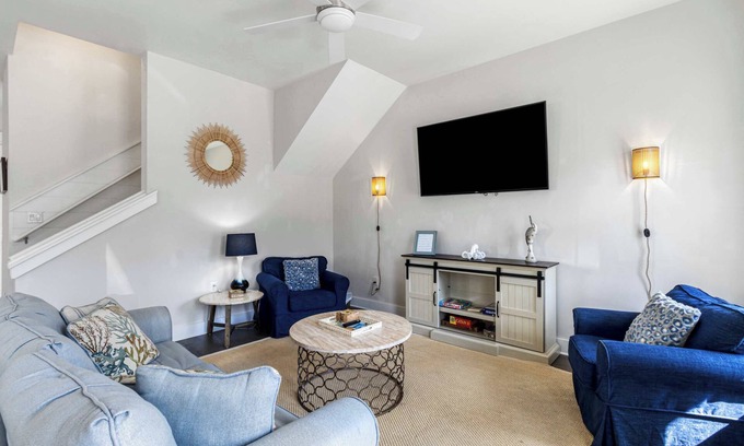 Inlet Beach Casa | Modern Coastal Escape with Fire Pit & Pool Access