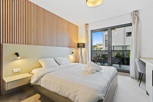 Cessange Apartamento | Modern Comfort near Cloche d Or Queen Bed & Balcony