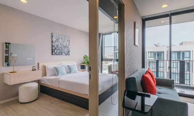 Huay Kaew Apartamento | Modern Condo in Nimman (F807) by Pimolplace