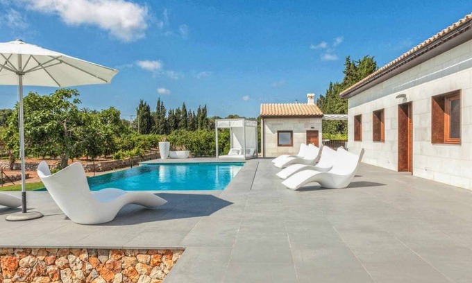 Llubi Casa | Casa de campo Muro con piscina y aire acc 6 pers