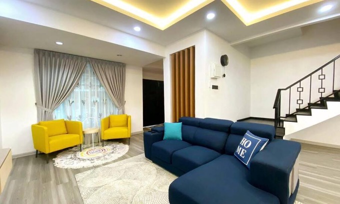 Central Seberang Perai Casa | Modern Cozy House 4Room10pax @Near Sunway Carnival