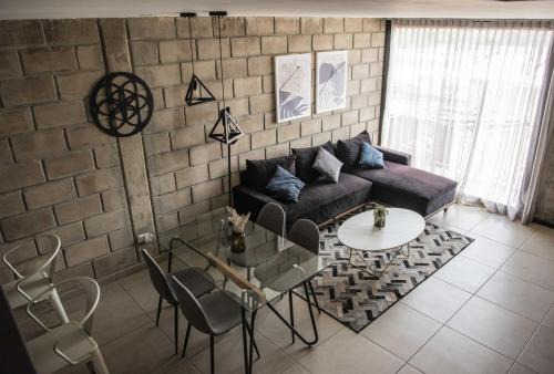 Downtown Guadalajara Apartamento | Modern Design Loft wGym Coworking 2 BD Tribu Colon 412