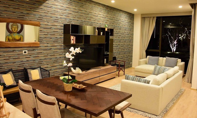 Mai Khao Apartamento | Apartamento dúplex moderno en la playa con acceso directo a la piscina.