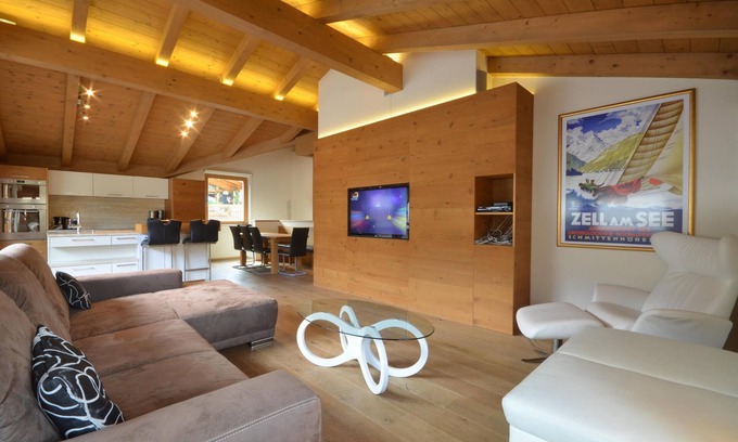 Zell am See Apartamento | Modern duplex penthouse, 200 m to skilift, close to the Zeller Lake