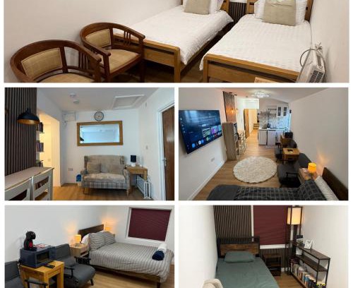 Bow Casa | Modern East London Apartment with Private Studio & Guest Rooms-Near Bow, Victoria Park