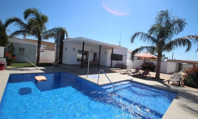 Campano Casa | Equipamiento moderno, gran piscina, aire acondicionado, 4 bicicletas de uso gratuito - Casa José -