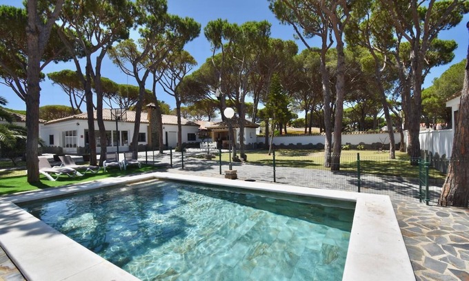 Poblado Sancti Petri Villa | Moderna Villa Atlántica para 9 personas a 500m de la playa