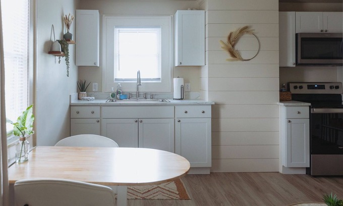 Johnson City Apartamento | Modern Farmhouse Apartment in Johnson City