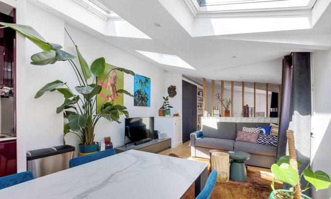 Quartier du Faubourg-Montmartre Apartamento | Modern flat in central location (with air conditioning)