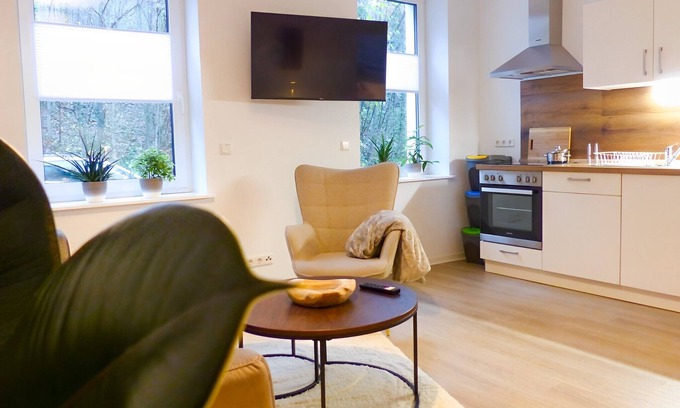 Aschersleben Apartamento | ※Modern Apartment, Queen, NETFLIX, Kitchen, Near AMEOS※