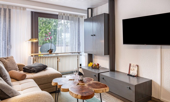 Schoenwald Apartamento | Moderno apartamento vacacional "Luzia" con piscina, sauna, balcón y Wi-Fi