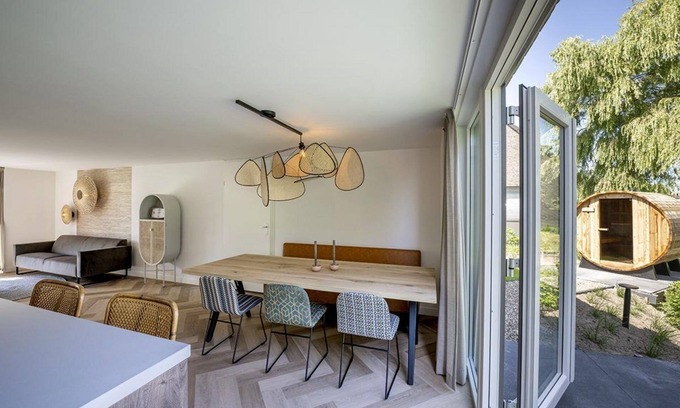 Sint Maarten Casa | Modern holiday home for 6 Persons, sauna, nearby the sea, outdoor swimming pool, small-scale holiday park