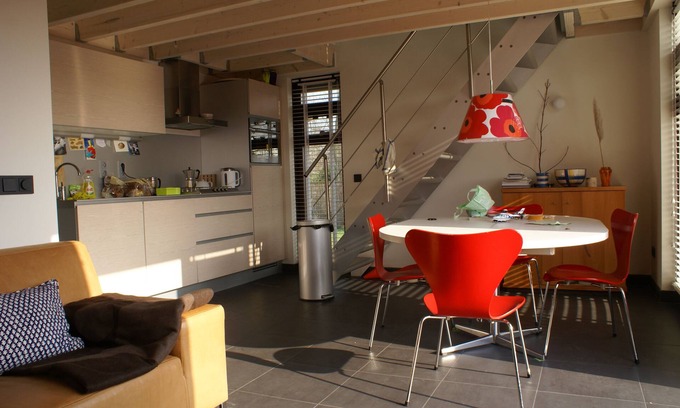 Schoorl Casa | Ecológica diseño bungalow en el hermoso Holandeses costa Duermen 4-6P