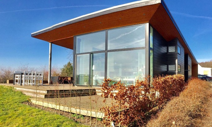 Diernæs Casa | Moderna casa de vacaciones con vistas panorámicas y WiFi cerca de la playa.