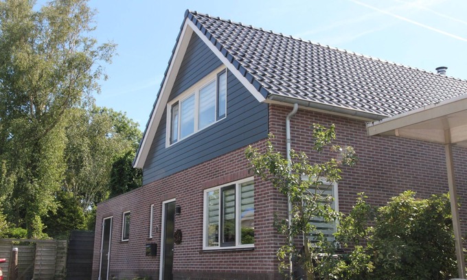 Limmen Villa | Moderna casa de vacaciones con terraza en Limmen