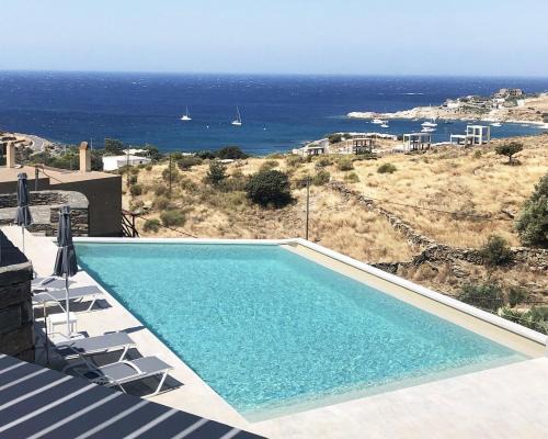 Koundouros Casa | Modern home with 2 apartments, a swimming pool and sea view, in the area of Koundouros