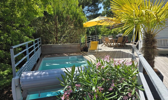 Ronce-les-Bains Casa | Modern house 8 persons, swimming pool, 100m from the beach