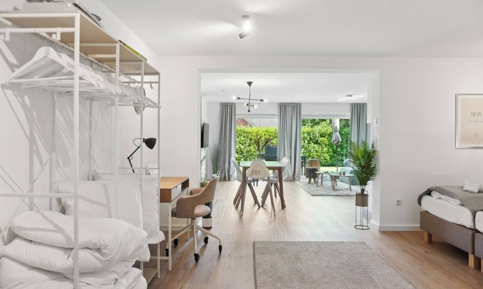 Westerdeichstrich Apartamento | Modern KüstenHygge 2 with garden & parking space