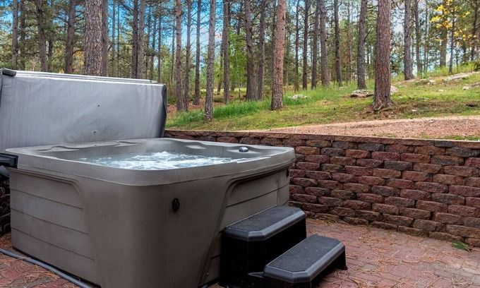 Custer Apartamento | Modern Lodge: Hottub + Huge Space + Views + Sauna