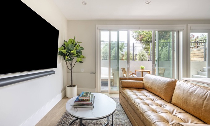 Richmond District Apartamento | Modern Luxury 3BR near Golden Gate Park & Presidio