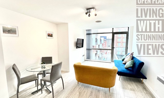 Cheetham Hill Apartamento | Modern Manchester City Centre Apartment