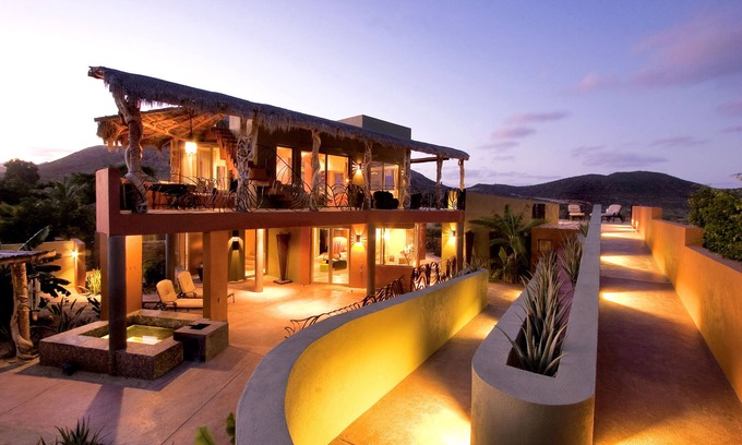 Cabo Pulmo Casa | Moderna casa mexicana con vista panorámica al mar