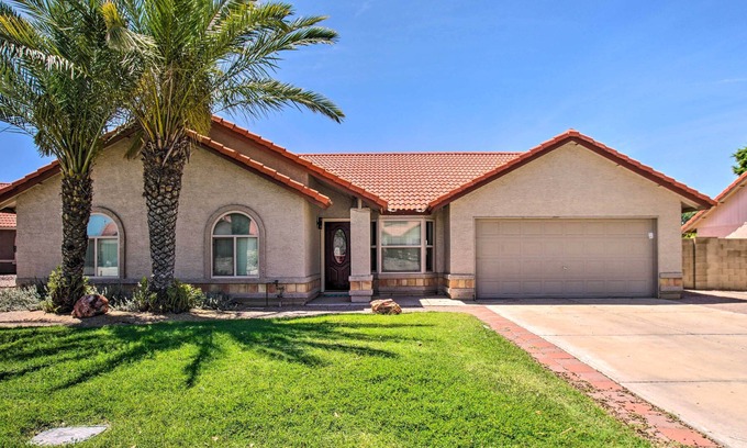 Alta Mesa Community Association Casa | Modern Oasis w/ Heated Pool, Grill, & Fire Pit!